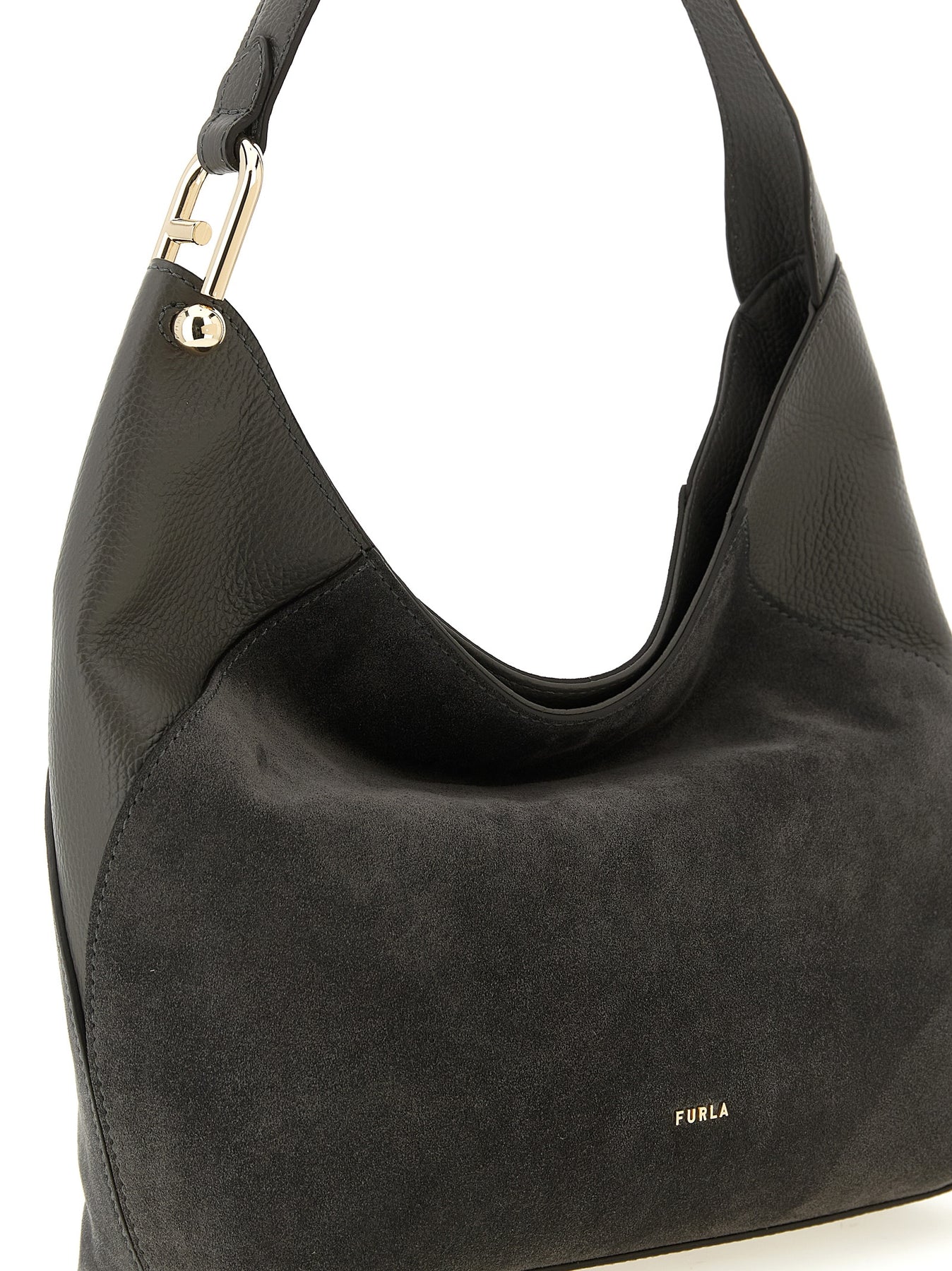 Furla Furla Lara Shoulder Bags - Gray | da95414e2f88dd351cf63947d13f5fef493faa32