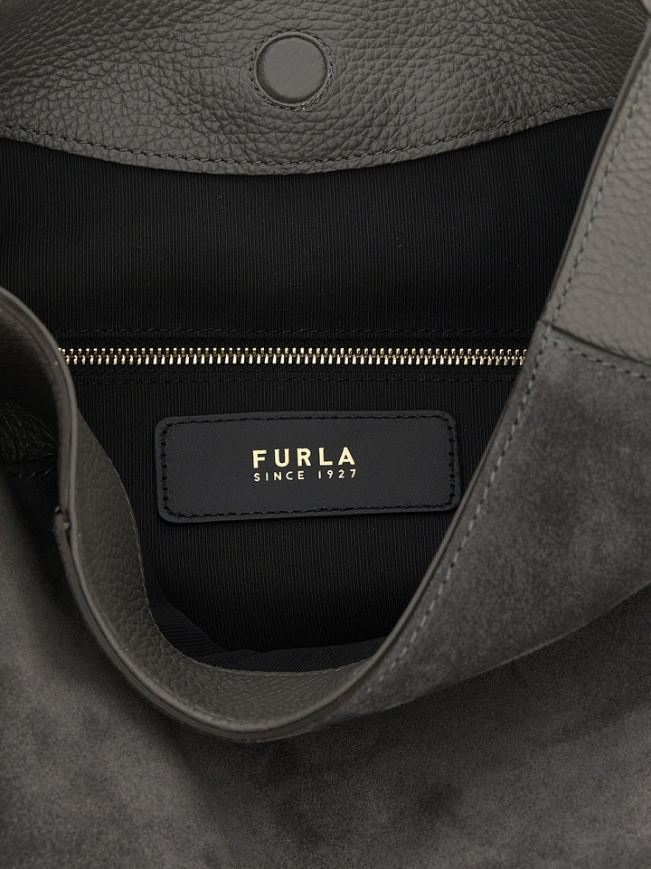 Furla Furla Lara Shoulder Bags - Gray | 29ce48400f81f70a13128cb2daa89b7f9ec7818a