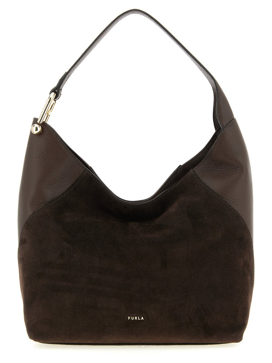 Furla Lara Shoulder Bags Brown
