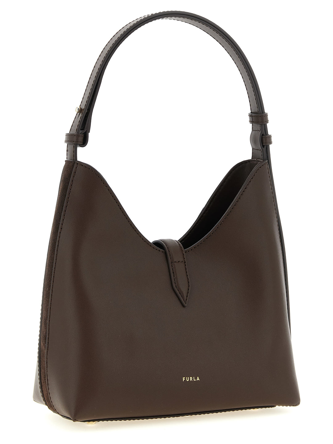 Furla Furla Goccia S Shoulder Bags - Brown | e620209324c0094cb66958b71906b8d79efe414f