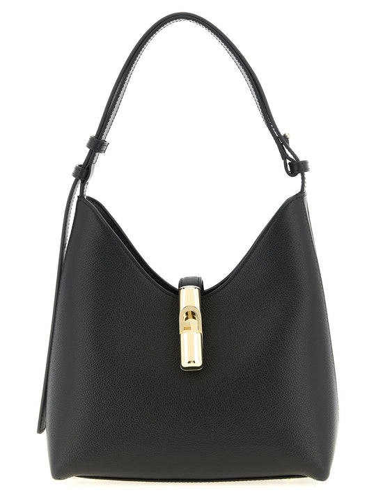 Furla Goccia Shoulder Bags Black