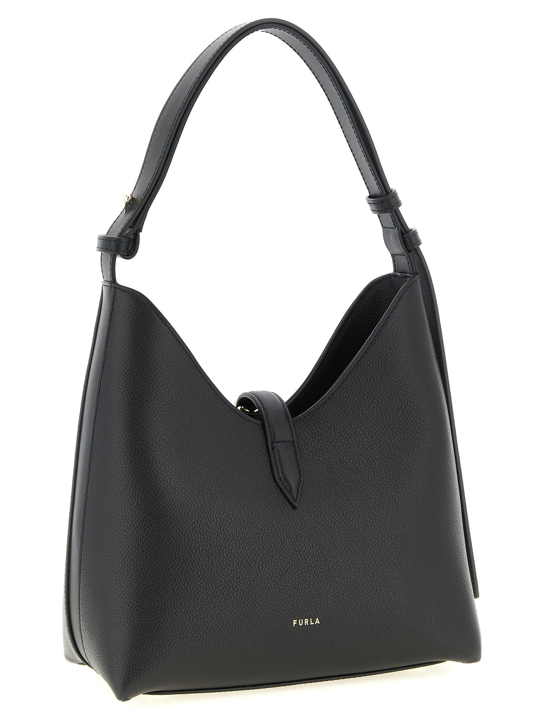 Furla Furla Goccia Shoulder Bags - Black | 12a63eb1e857df95abfe6dbb5f59fda77c42755f