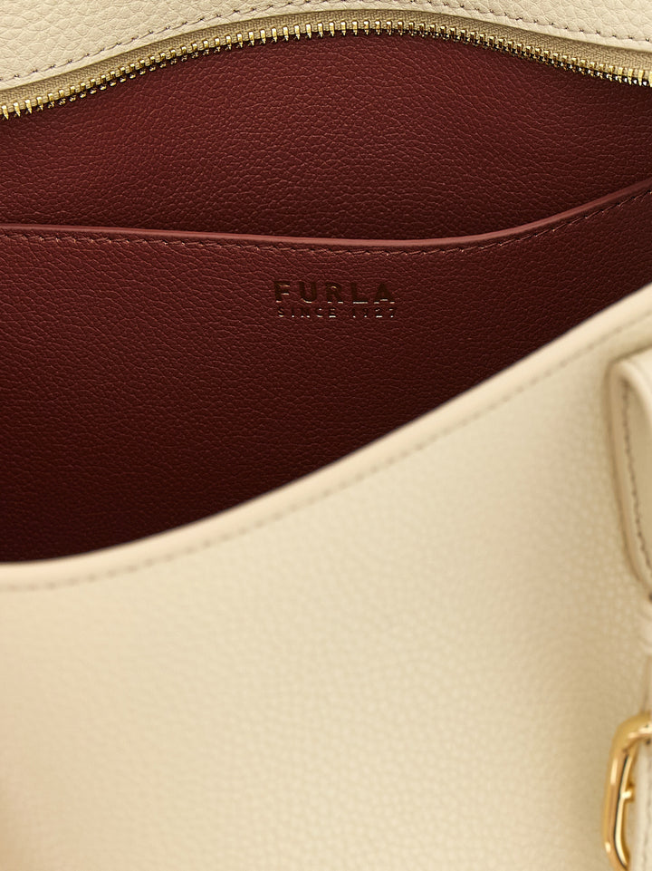 Furla Furla Ava M Tote Bag - White | a6aeb5d8624be2bd9436be550a49a03093bb41a8