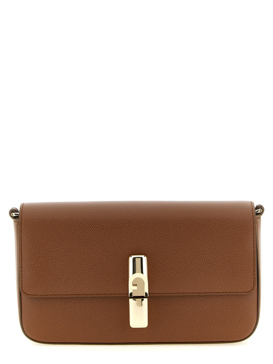 Furla Iride S Crossbody Bags Brown