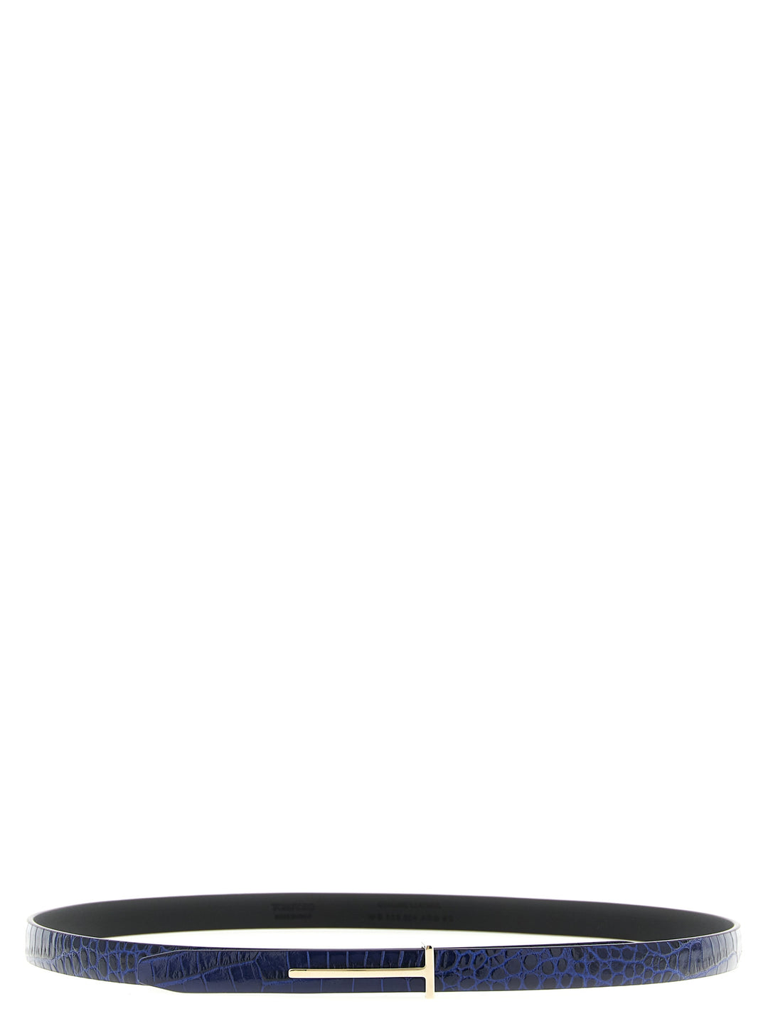 Tom Ford Crocodile Belt Belts - Blue | 76fc8f83f0a71a43e946712ab15ffabeac558ce3