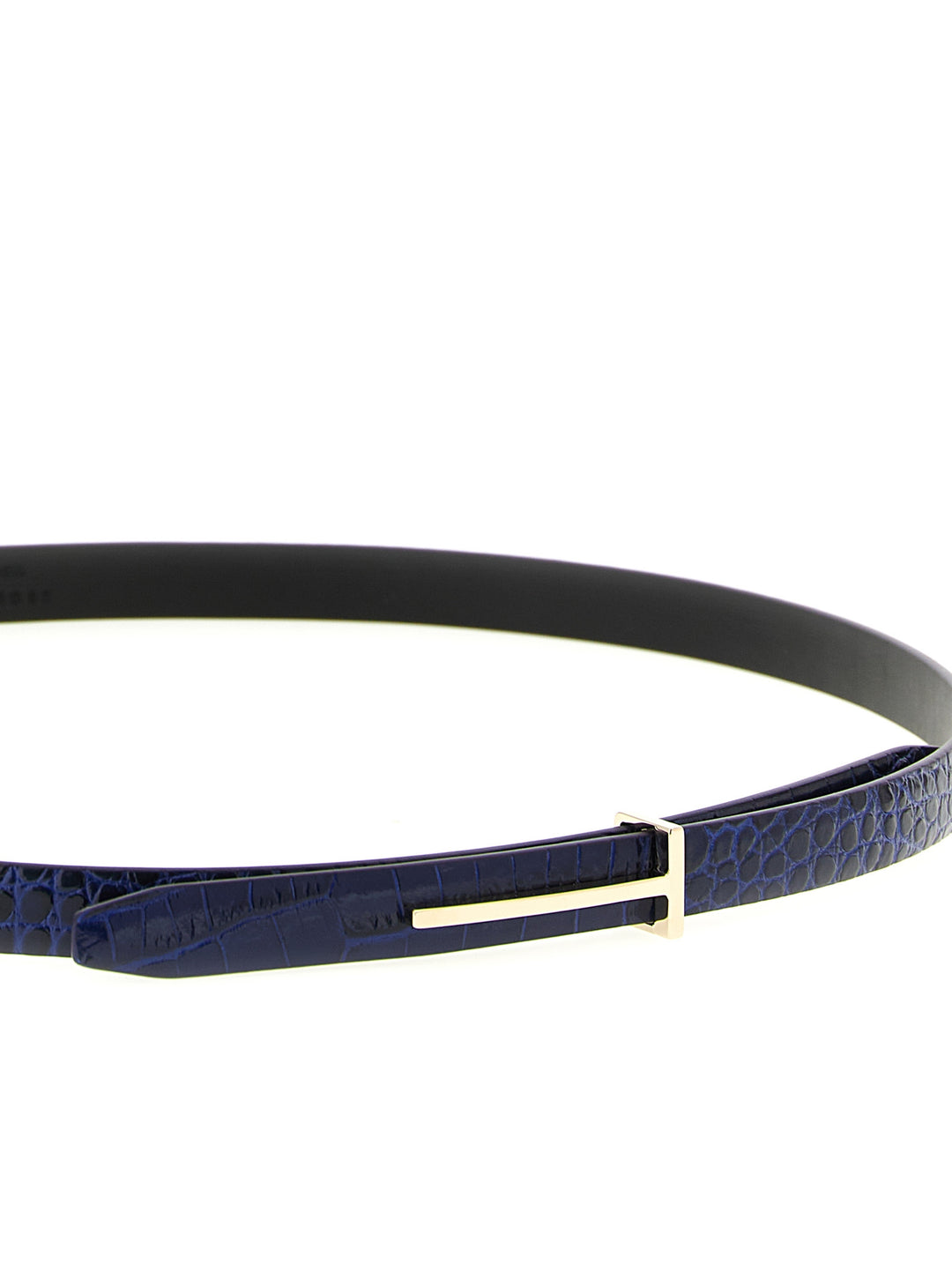 Tom Ford Crocodile Belt Belts - Blue | c0a677e7ed6c88bc2546db7b3d2297ce8d22301b