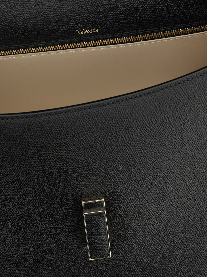 Valextra Iside Hand Bags - Black | 94614f691b8225e638a16b5ffc8d35720a457a9e