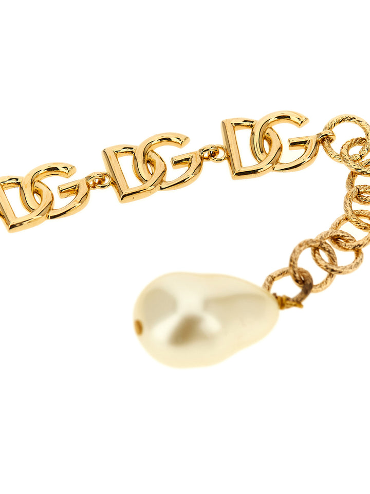 Dolce & Gabbana Multi Logo Bracelet Jewelry - Gold | c94cca1c4260fbaba12c5e6736607122cc13dbd4