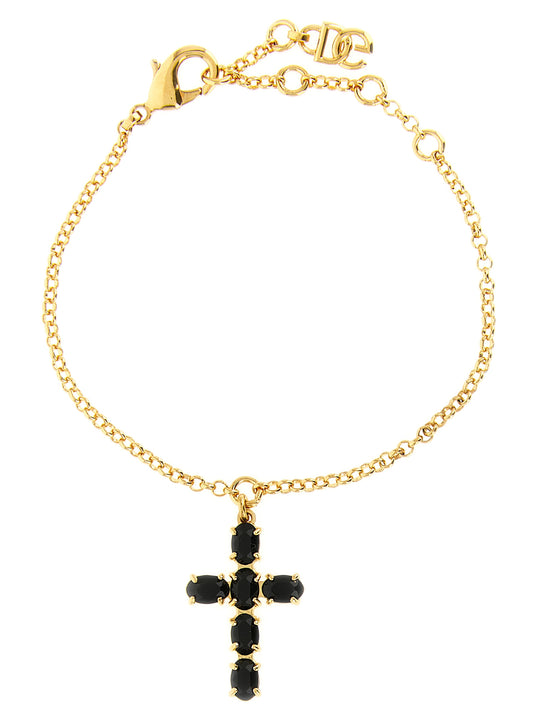 Crystal Cross Bracelet Jewelry Gold