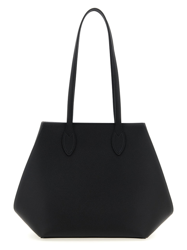 Valextra Vivi Tote Bag - Black | 9b41994de66471b27bca3f8ac14c52bb1e5bd4e8