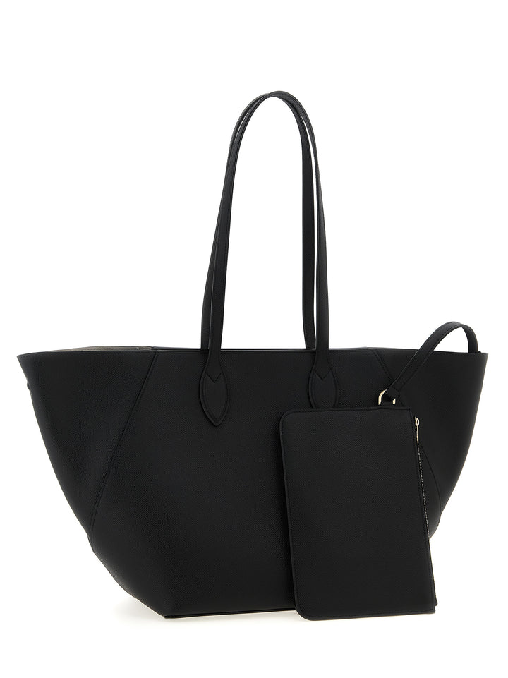 Valextra Vivi Tote Bag - Black | a93eabc4ee7337229627735d77511919f91ef354