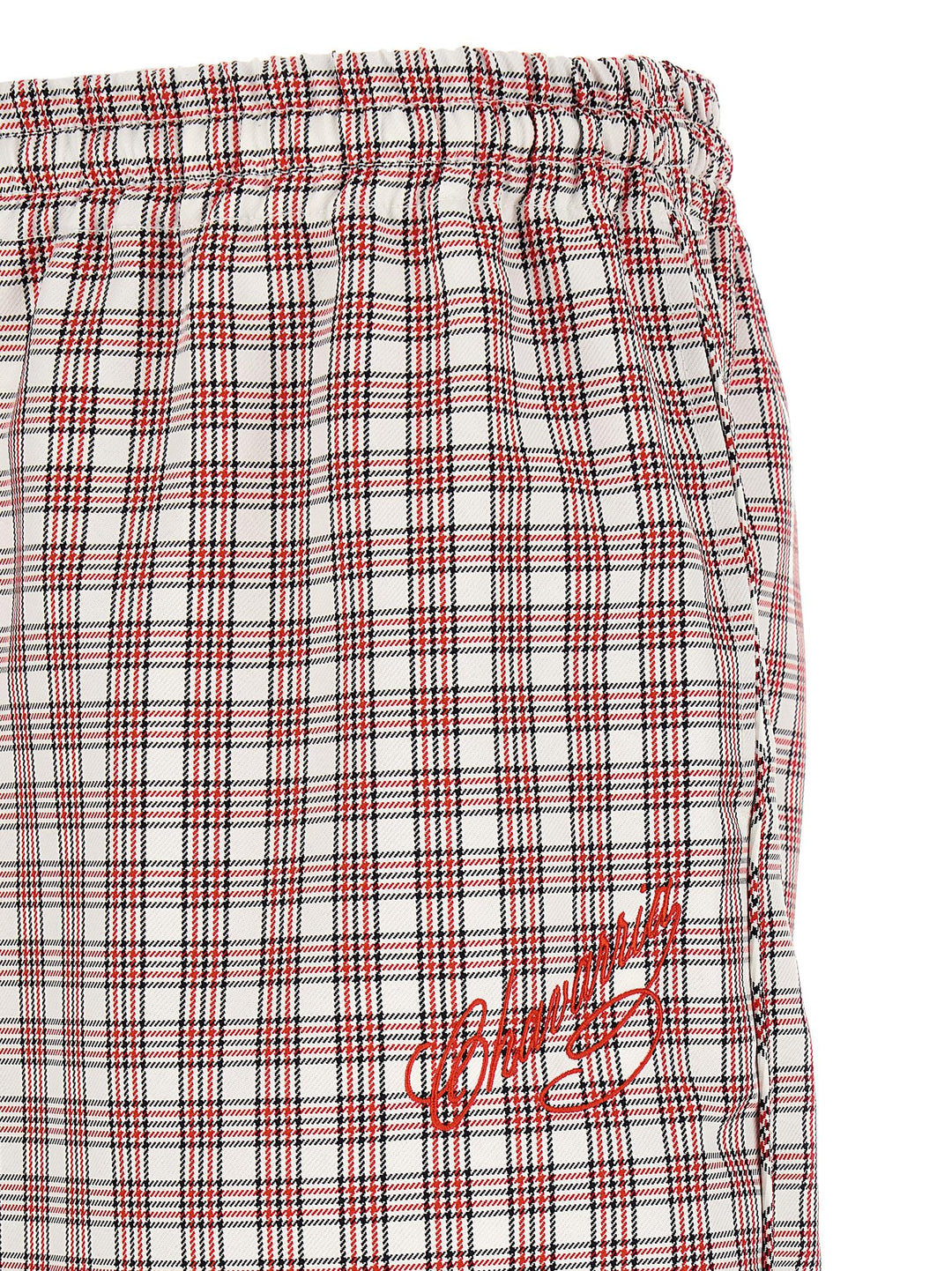 Willy Chavarria Ruff Rider Pants - Red | c3aa2ca39a7359869c468cfee373a2222f193563