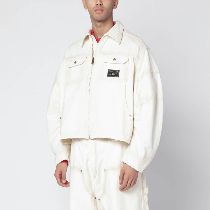 Willy Chavarria Coats & Jackets - White | 3d6f27c41d7a4ad8cc39d8397f155f6b5f3eed72