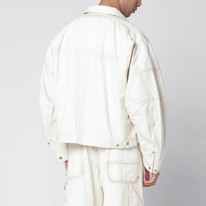 Willy Chavarria Coats & Jackets - White | 83c01793e17d5f82cecf232de0d6a09f03852355