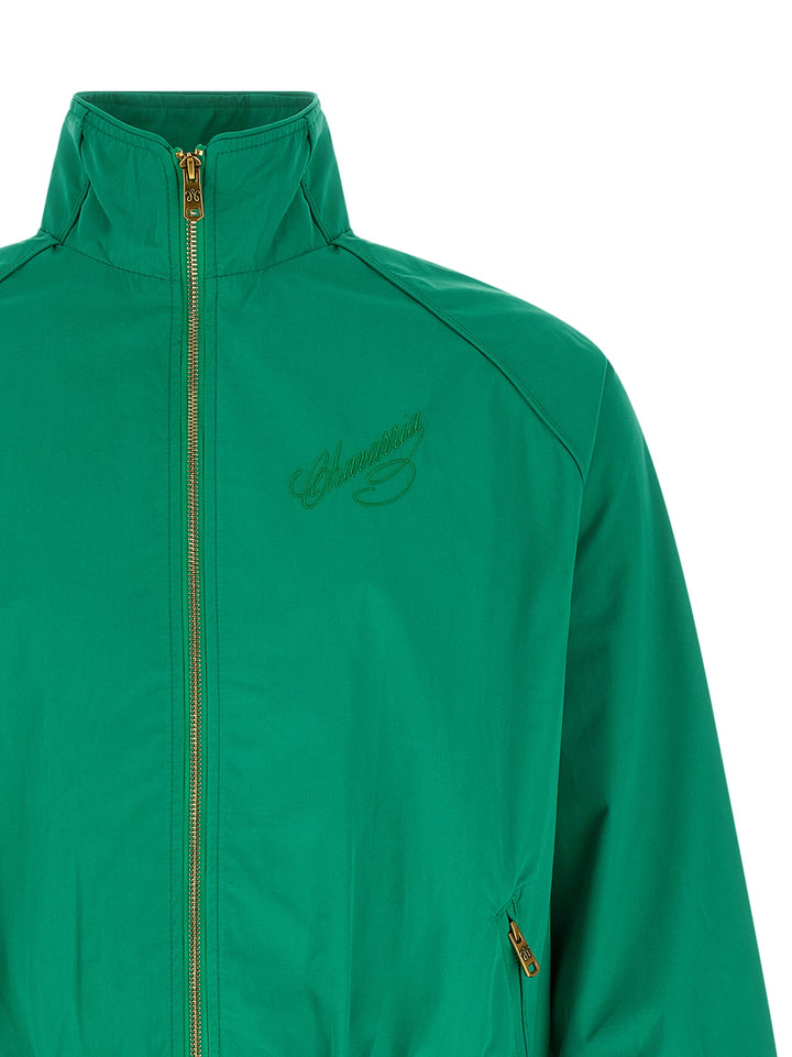 Willy Chavarria Ruff Rider Track Puffer Jackets - Green | 434f3f171bbb48f72e1ca5720b3a50a35a95043a