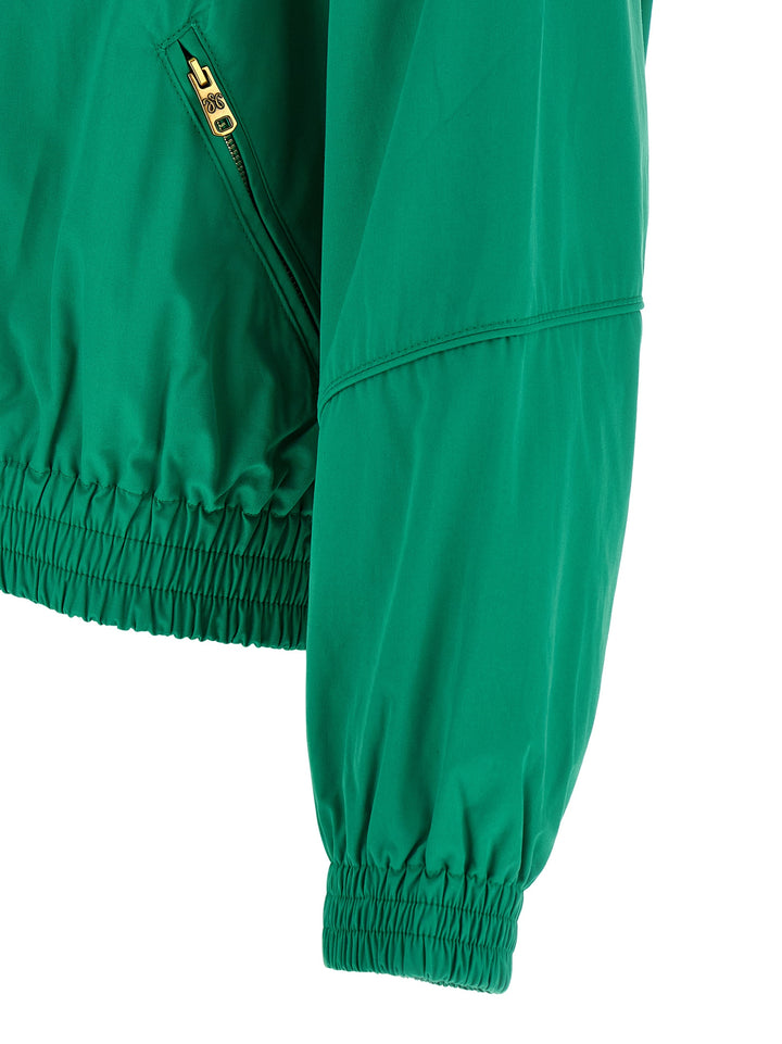Willy Chavarria Ruff Rider Track Puffer Jackets - Green | 63fb8fad0309d658f2db3e46d7b0edad5d295375
