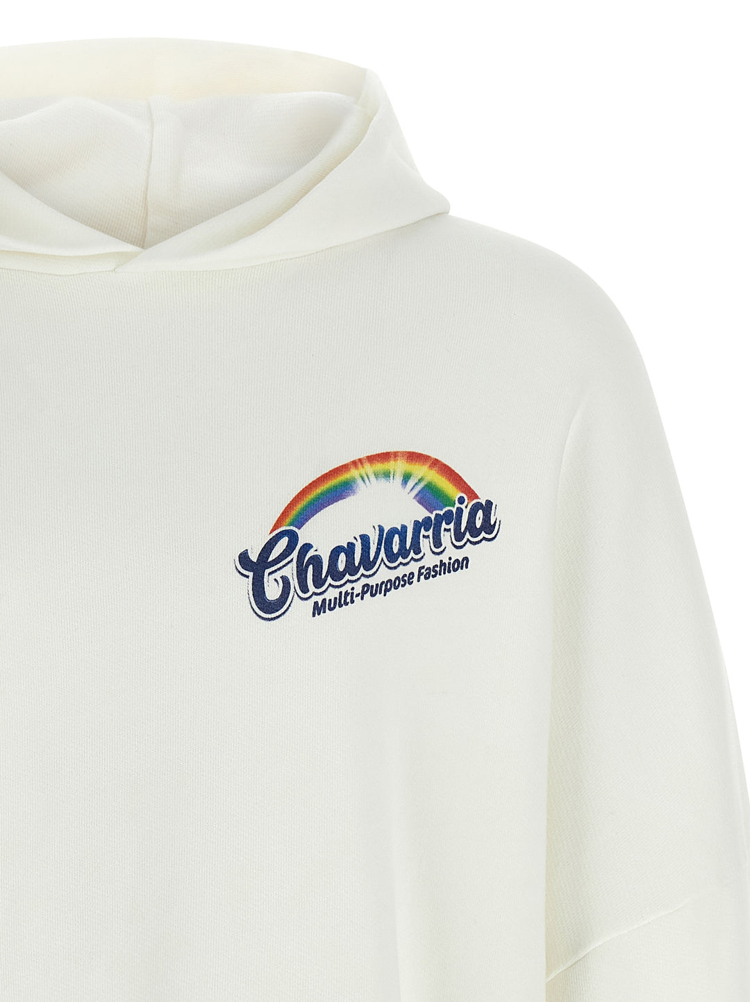 Willy Chavarria Clean & Fresh Willy Hooligan Sweatshirt - White | 8b50df33e803cf3d8f229e49d09e28b34da339c1
