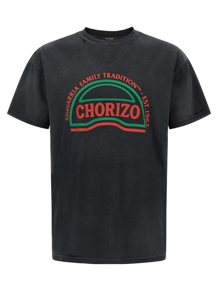 Willy Chavarria Chorizo - Easy Tee T-shirt - Black | 8ab527588ca07af303d5d3d4af104adb3e1be110