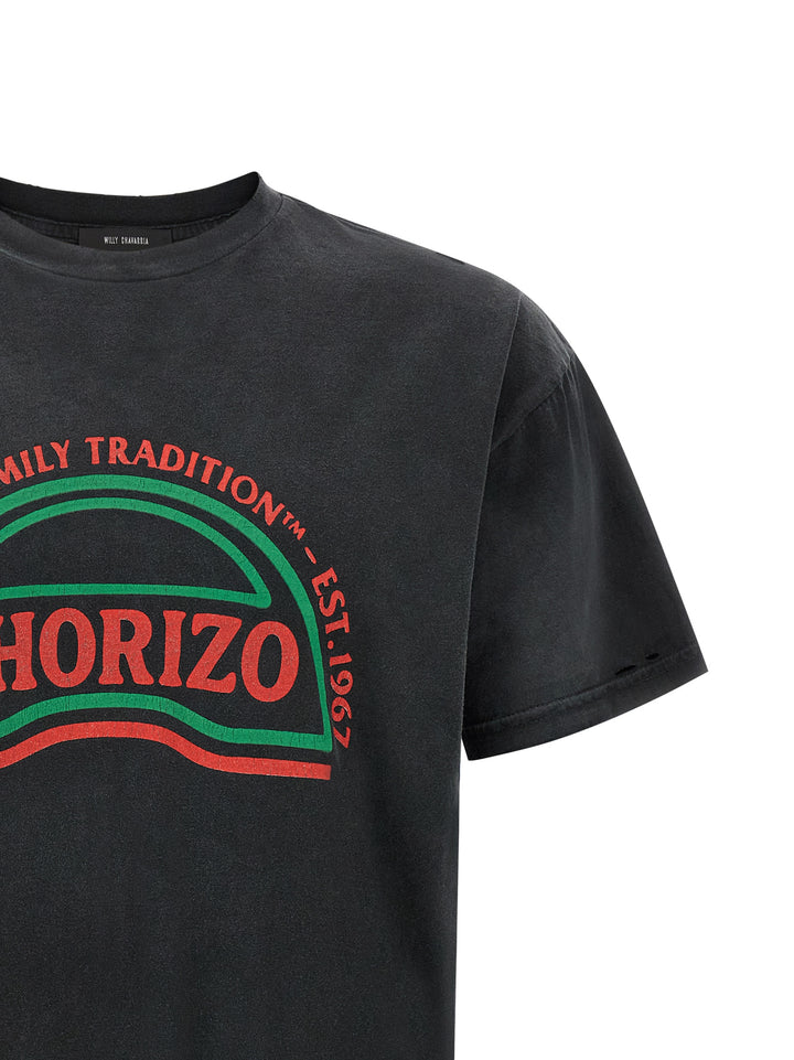 Willy Chavarria Chorizo - Easy Tee T-shirt - Black | d5f61e452181b2d09b8899c1e6833e1973080d13