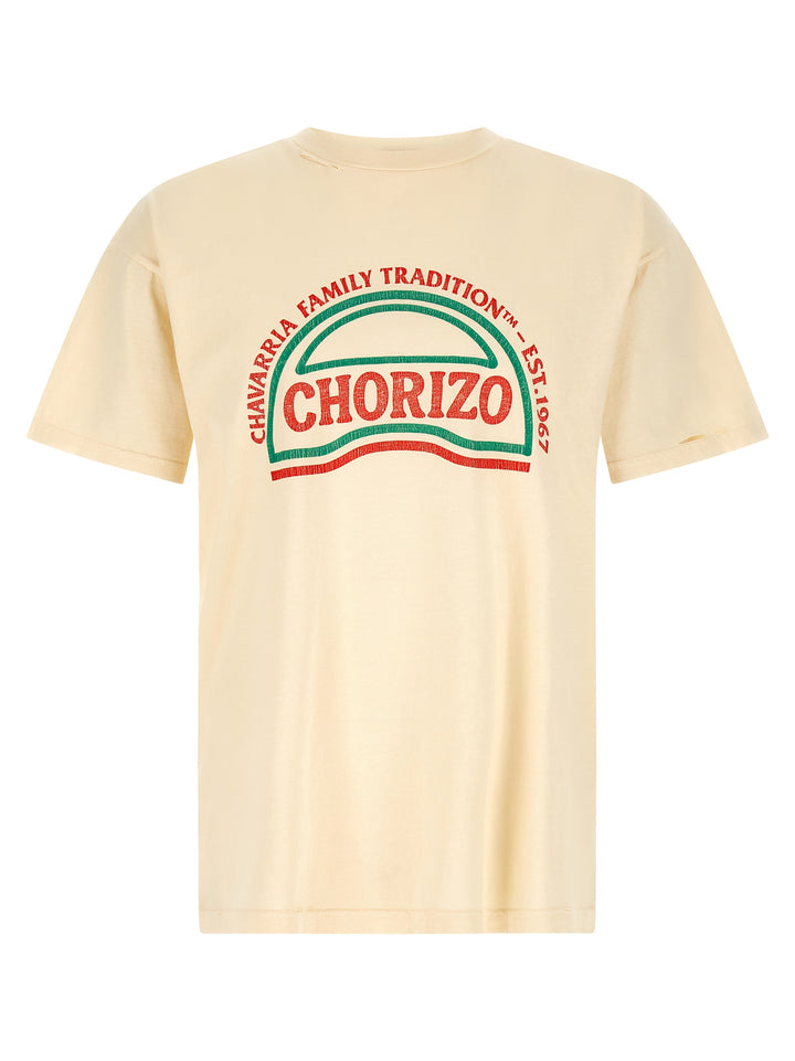 Willy Chavarria Chorizo - Easy Tee T-shirt - Beige | 8b157efa4918461f6794da7be26151447466804c