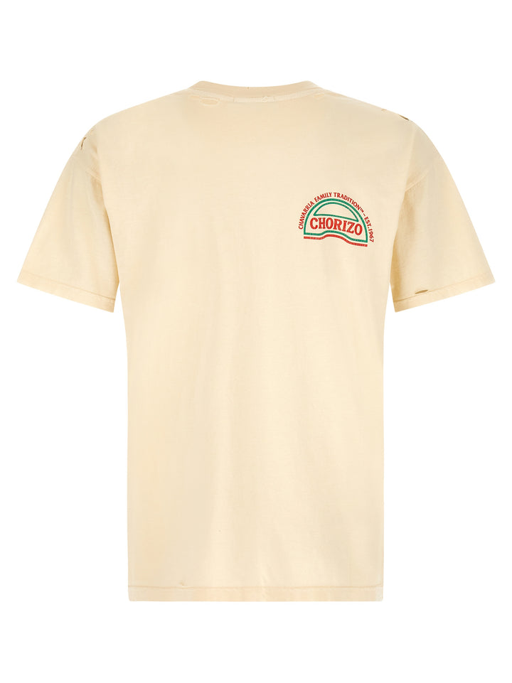 Willy Chavarria Chorizo - Easy Tee T-shirt - Beige | e06e6542b90876195d41530729e6a1cf7cf7caee