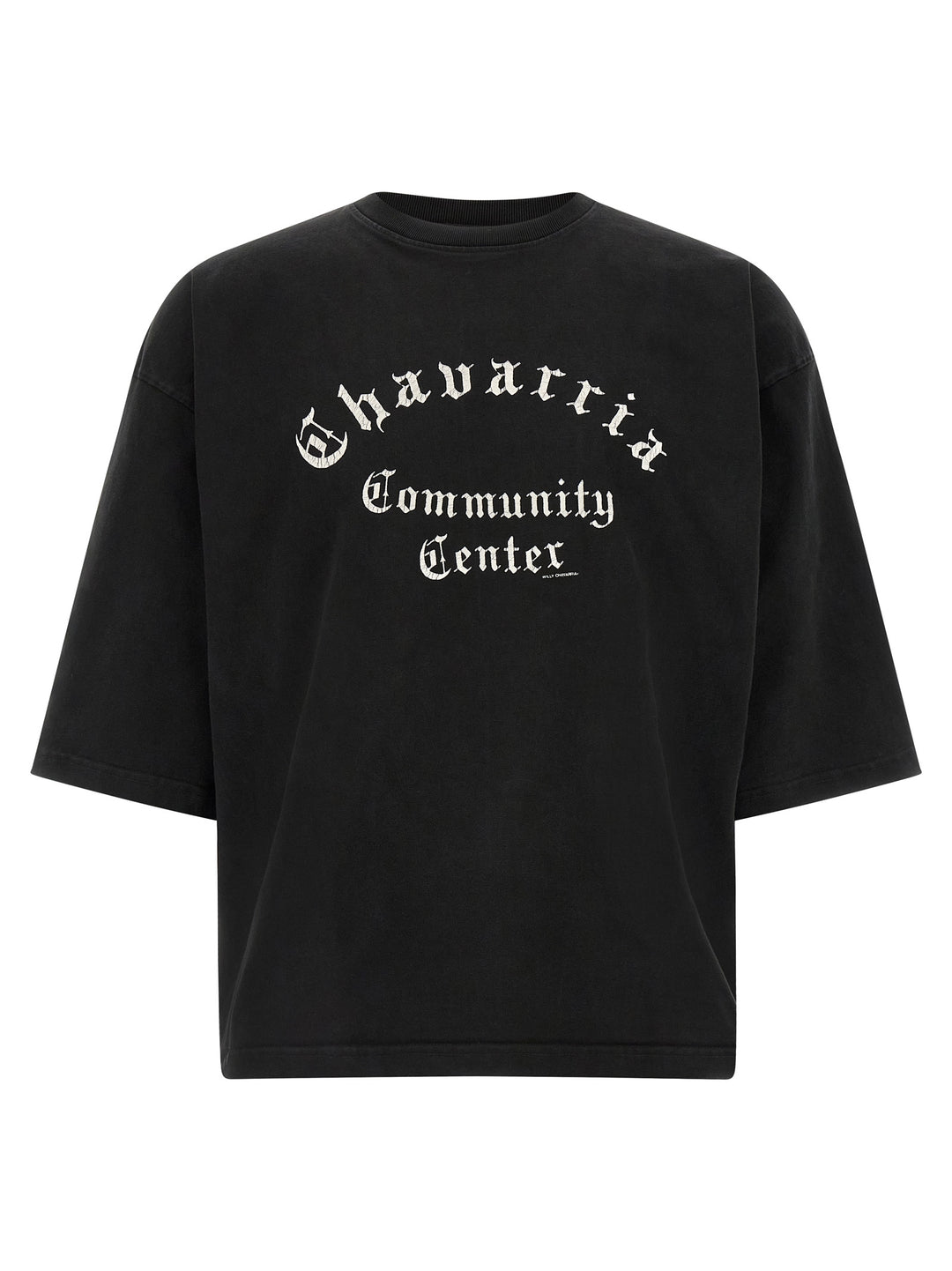 Willy Chavarria Chavarria Community Center - Buffalo T-shirt - Black | b67a20d055f6fb8f3765acd44417137fb20f427c