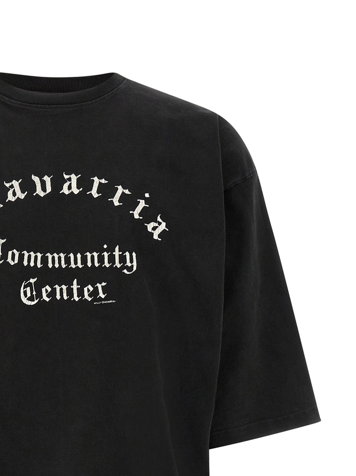 Willy Chavarria Chavarria Community Center - Buffalo T-shirt - Black | c237c93c7eca7e7cb2ba66d6b8bea42c1df81177