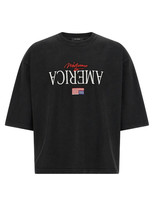 Welcome To America- Buffalo T-Shirt Black