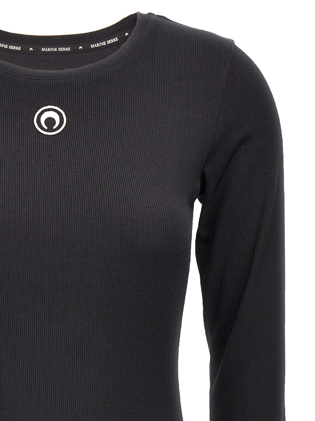 Marine Serre Moon Logo Dresses - Black | 1c6c82a9300b0613d107b6a4f01417f48d5d2019