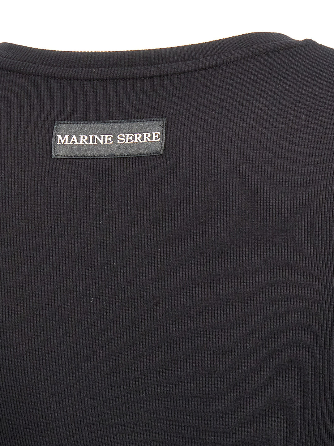 Marine Serre Moon Logo Dresses - Black | ce7331dd4c69fcc69e43ddd6c9073b783e8f671a