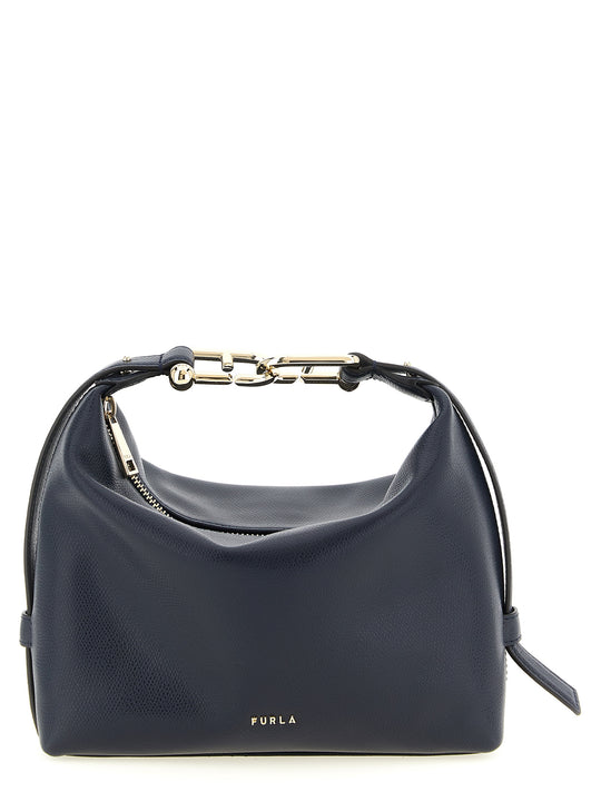 Furla Tonie Shoulder Bags Blue