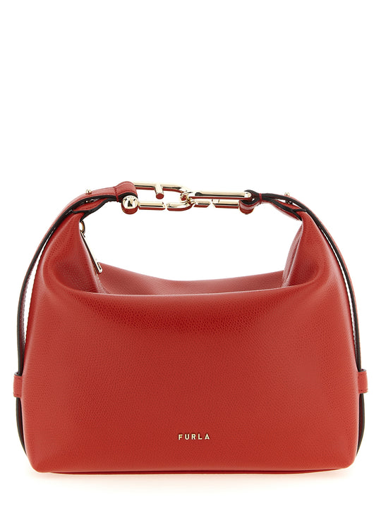 Furla Tonie Shoulder Bags Red