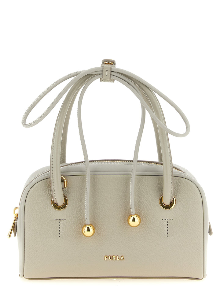 Furla Furla Poppy S Hand Bags - Gray | 73f138d1c215cdcf79cd8909ec895f27114fa745