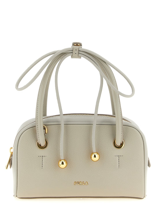 Furla Poppy S Hand Bags Gray