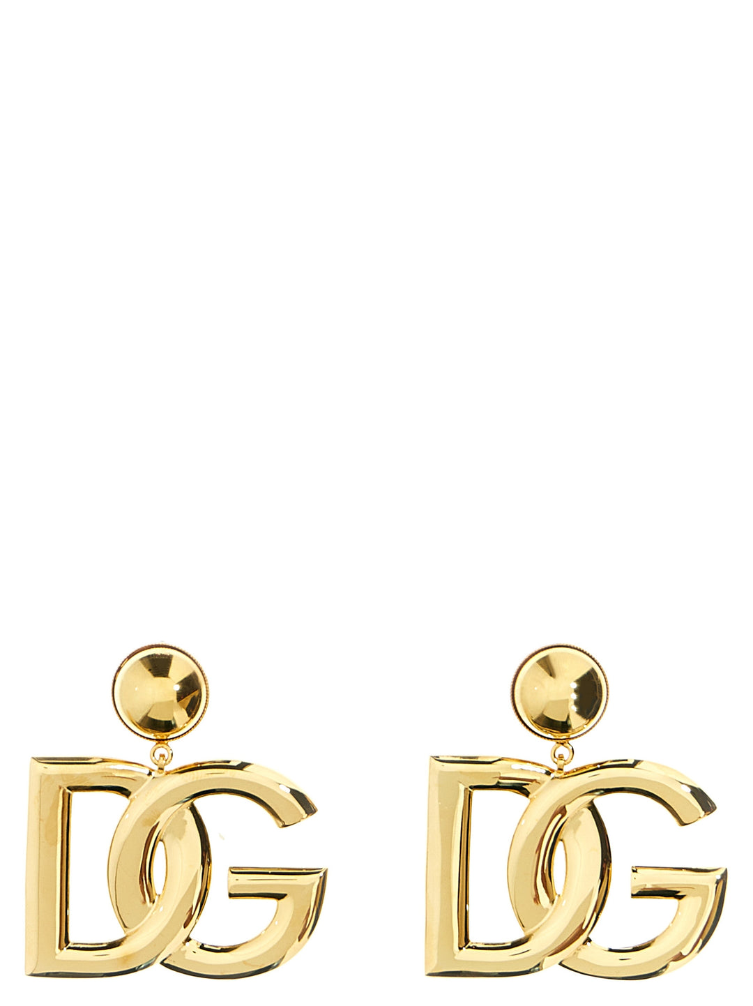 Dolce & Gabbana Crystal Logo Earrings Jewelry - Gold | 9b4f2883a31944b8b0561b3672dd718139c4c7dd
