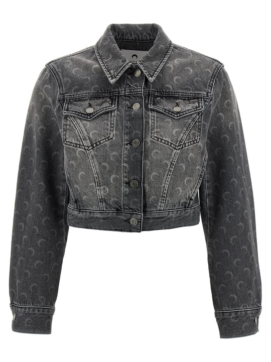 Moon Puffer Jackets Gray