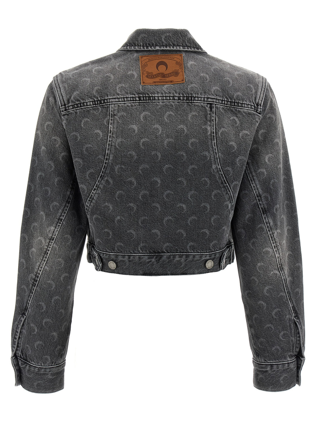 Marine Serre Moon Puffer Jackets - Gray | ab10f52dc45a1f5ad4a6c6e79ab7c4fd3d6abb2a