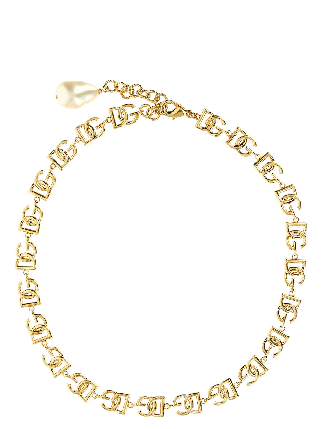 Dolce & Gabbana Multilogo Necklace Jewelry - Gold | 6e3ab5611daf02f7b06263ef48b7fc1115105ccf