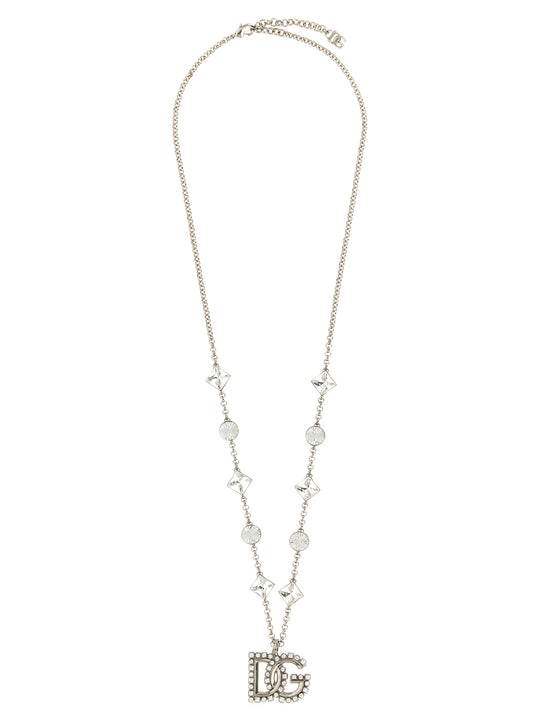 Dg Pendant Necklace Jewelry Silver