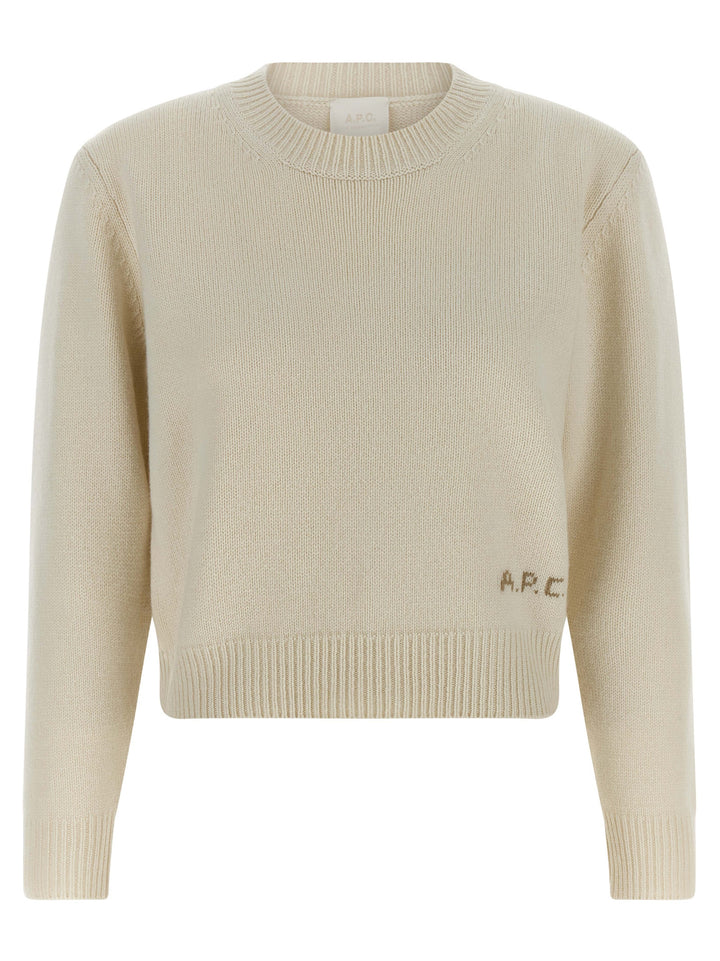 A.P.C. Anna Sweaters and Cardigans - White | fce30ea58da27a47968b1d5128bc6b6e6c5b6998