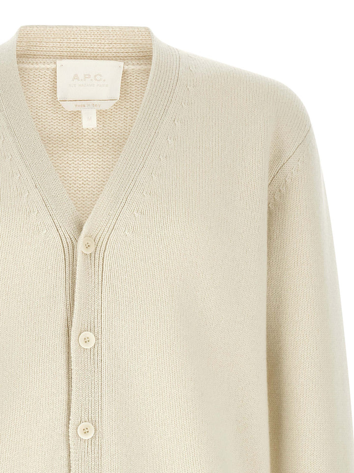 A.P.C. Kevin Sweaters and Cardigans - White | e2b7083b17dc4cdf0045a1bc5608930a997ea55e