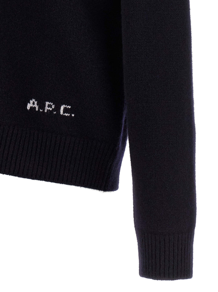 A.P.C. Kevin Sweaters and Cardigans - Blue | 826aaab0287f0a02180c1a511654263cb66bd1be