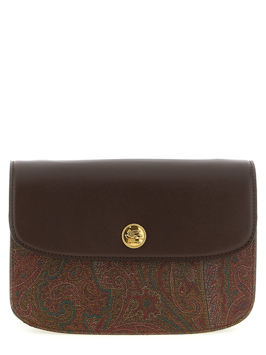 Etro Essential S Crossbody Bags Brown
