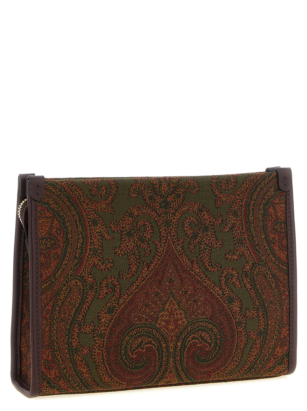 Etro Medium Jacquard Pouch Clutch - Multicolor | d91f9fba98af3fe7147b9170131bb3ac6d404284