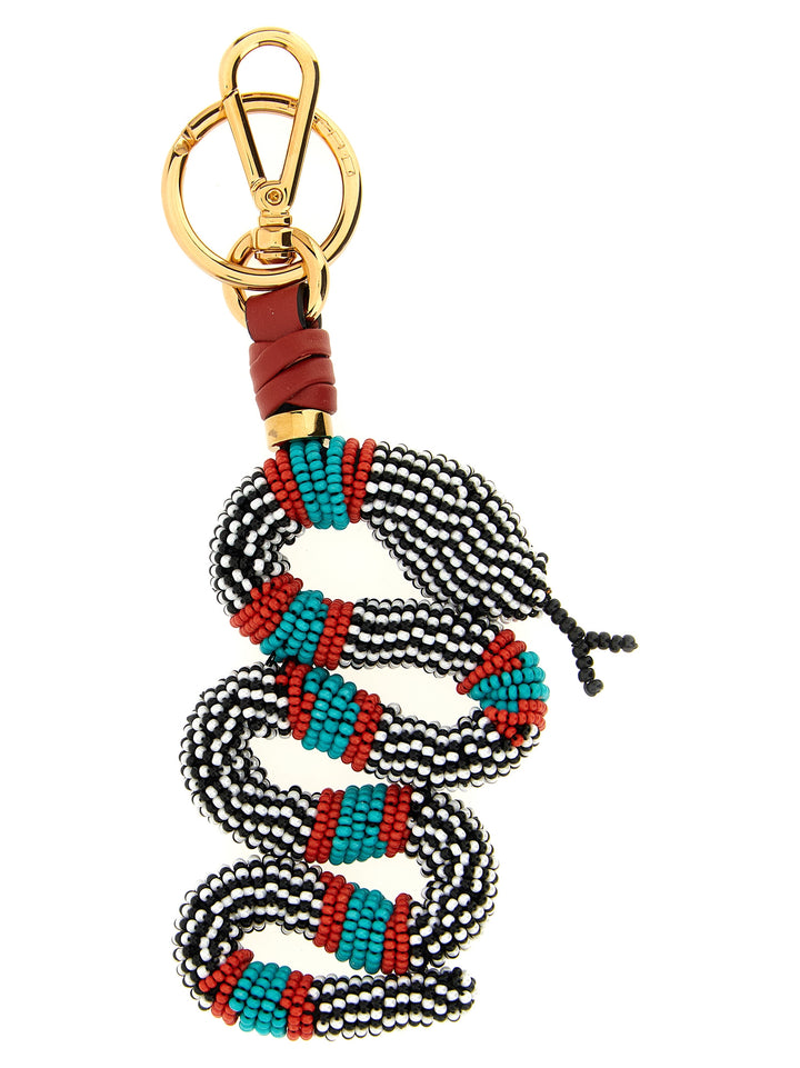 Etro Snake Keyring - Multicolor | 7b61e718602e837456150ea897c0be08f6c32853
