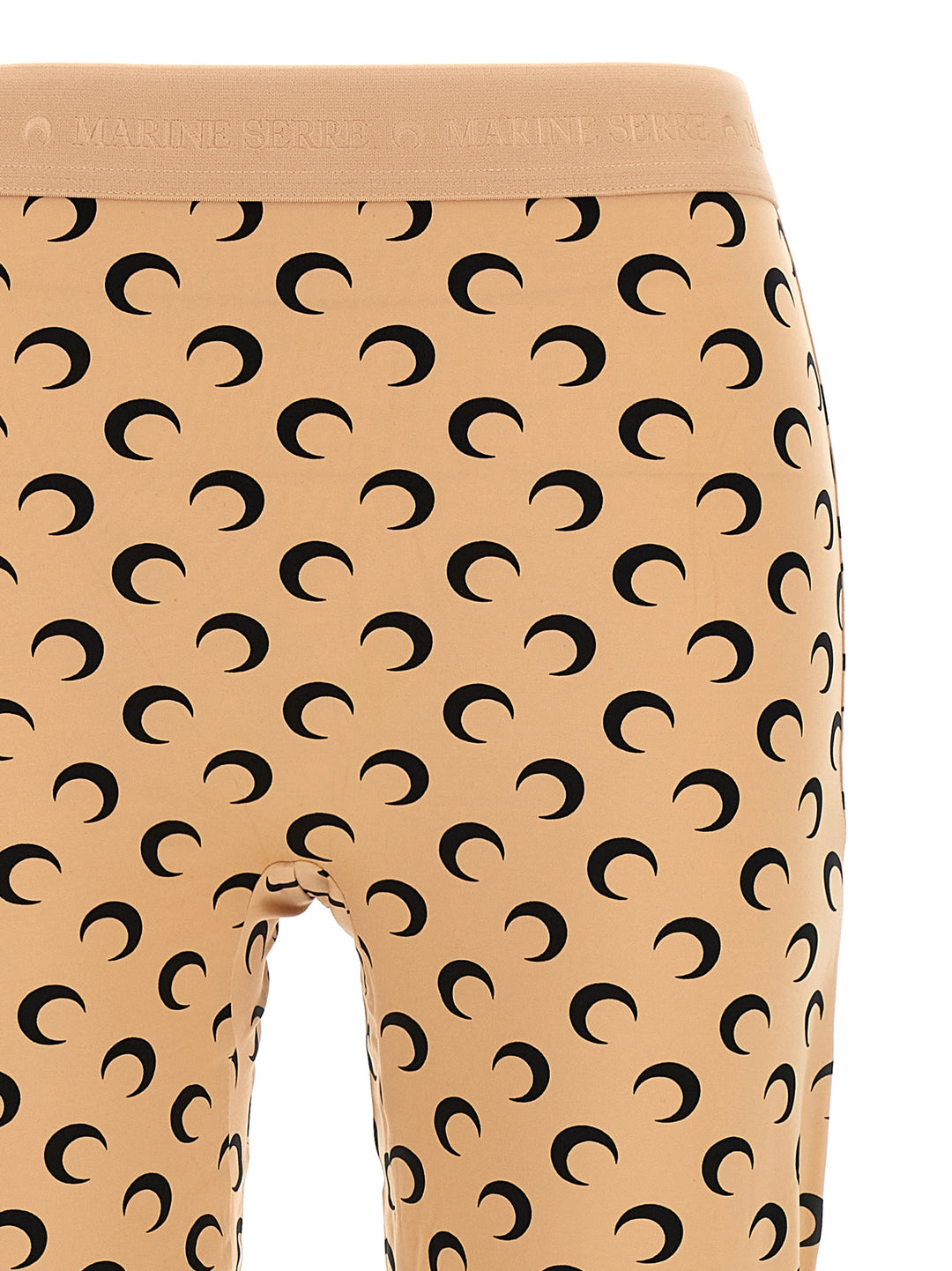 Marine Serre Moon Printed Leggings - Beige | 3f62ee9cfe04cccf6cf9a14f695f48d9df564fff