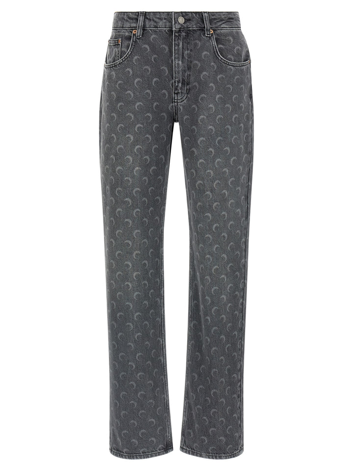 Marine Serre Moon Jeans - Gray | 6bcd9eef21dc76fb8f108c8a0b6aa889f849865b