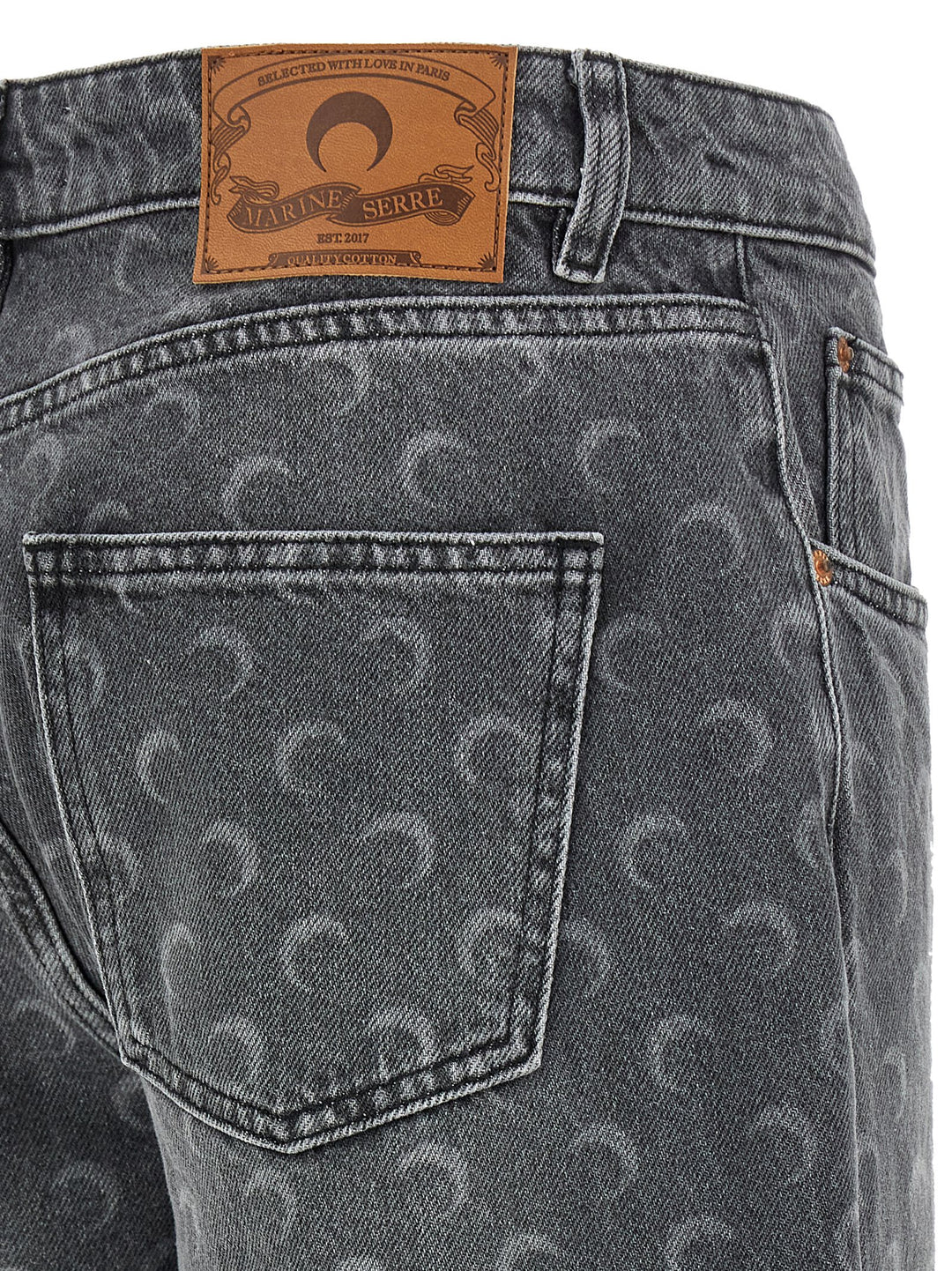 Marine Serre Moon Jeans - Gray | b0118c915931383643e520bcf33e126338837c9c