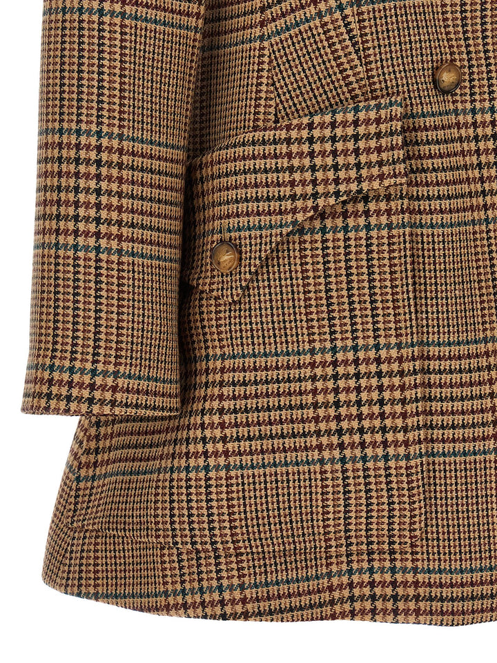 Etro Prince Of Wales Coat Coats and Trench Coats - Brown | 1b2be654503ea3a0f944c4f5002d276674c0300e