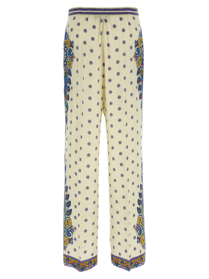 Etro Palazzo Pants - White | 137f481a3b74dc1b5002c3f66295cc109c70e13a